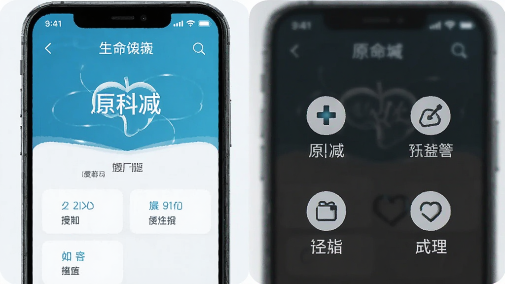 生命说慢病管理(原科减)安卓版 功能界面展示