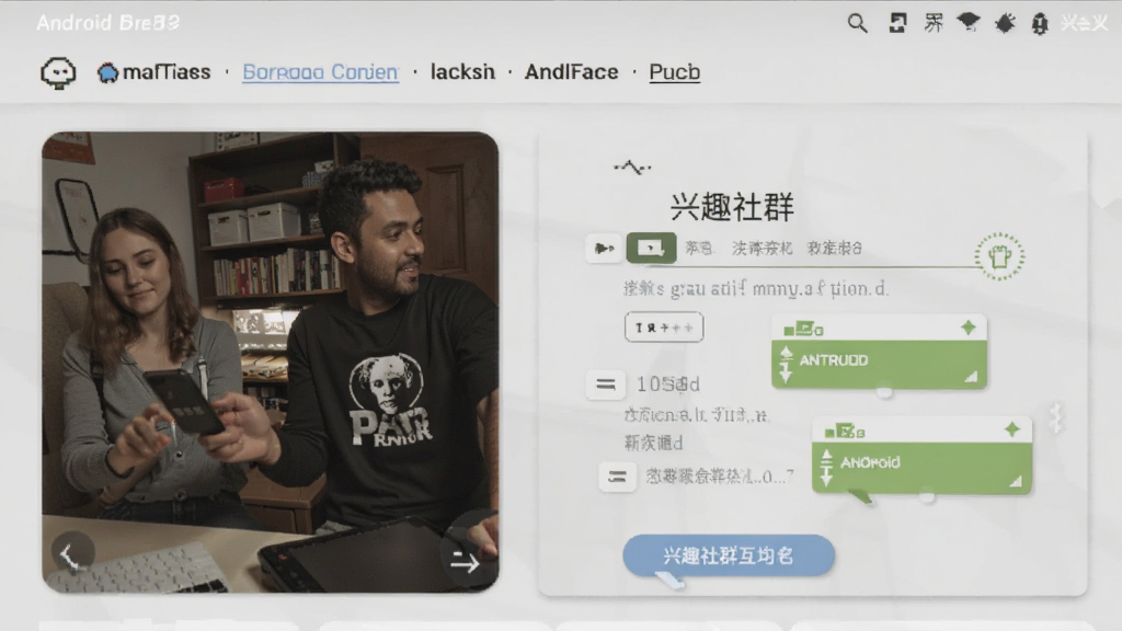 在局 兴趣社群互动 安卓版 界面图