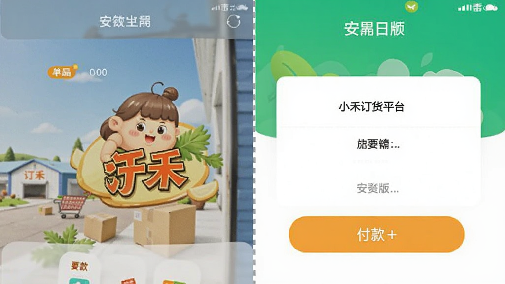 小禾订货平台 安卓版 付款页面