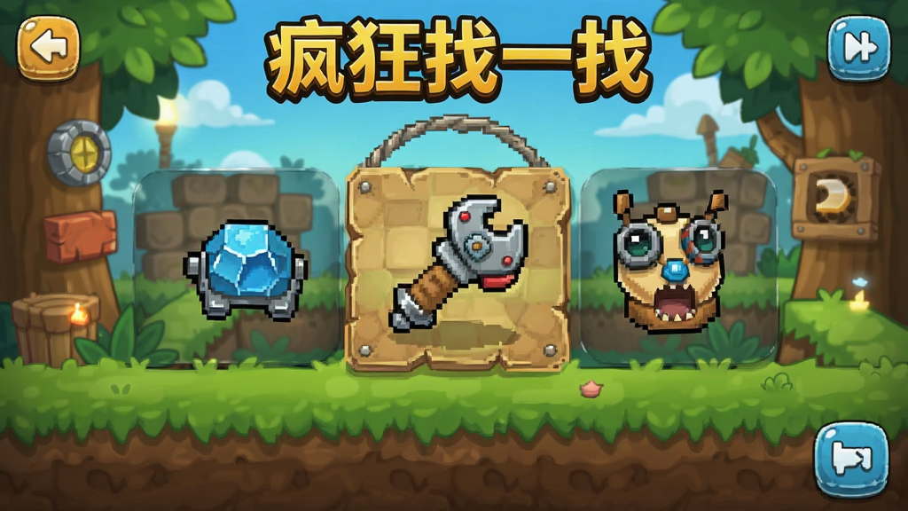 疯狂找一找 游戏道具关卡界面 安卓版
