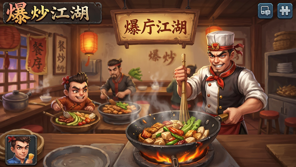 爆炒江湖 手游 餐厅经营 游戏截图 安卓版
