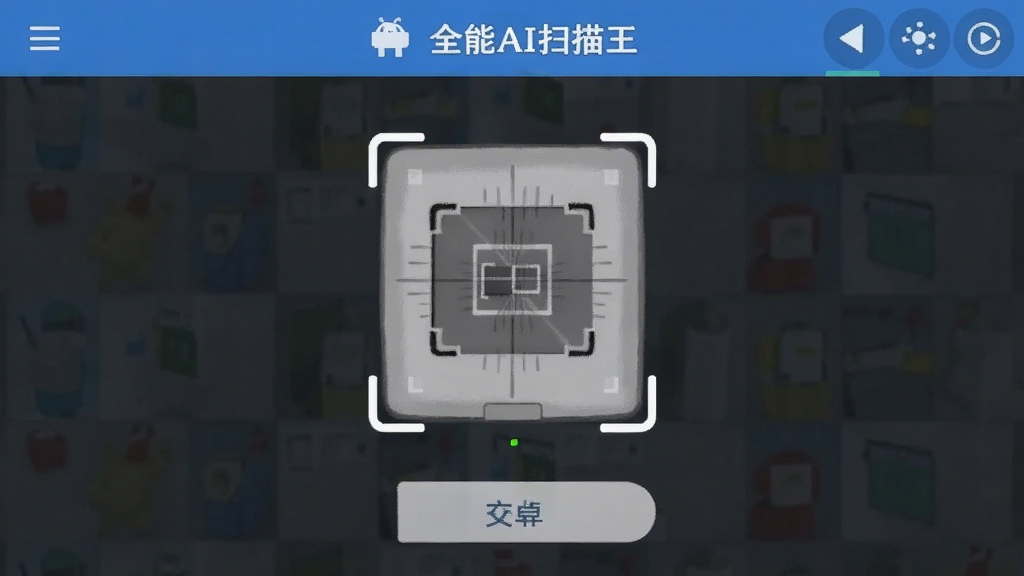 全能AI扫描王 安卓版 扫描操作界面图