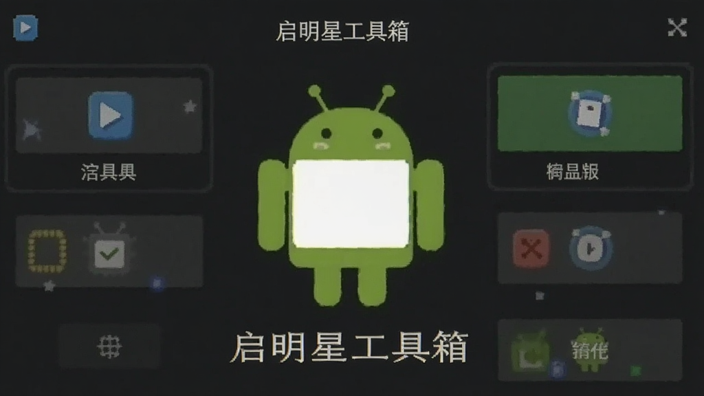 启明星工具箱 安卓版 界面功能预览图