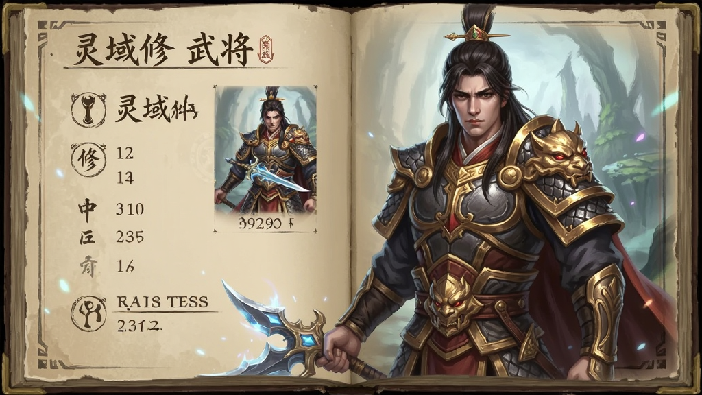 灵域修仙 武将角色 图鉴