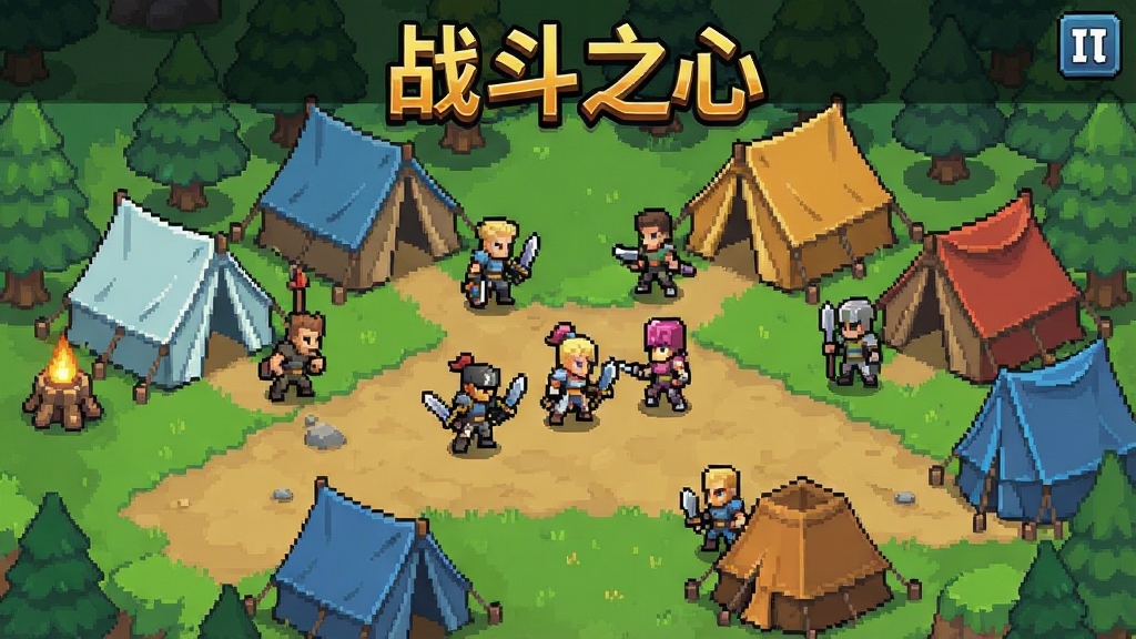 战斗之心游戏营地经营画面 安卓版
