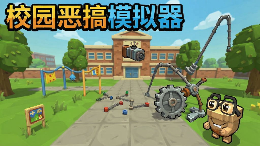 校园恶搞模拟器 游戏攻略 道具机关 安卓版