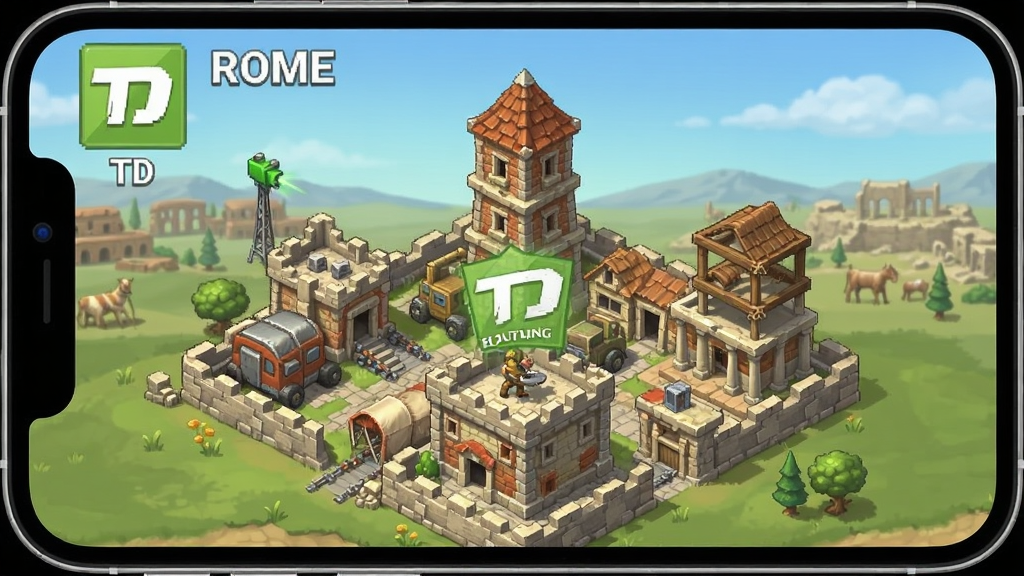 Rome TD 塔防建筑升级 安卓版
