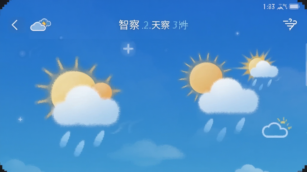云图智察 安卓版 天气软件界面