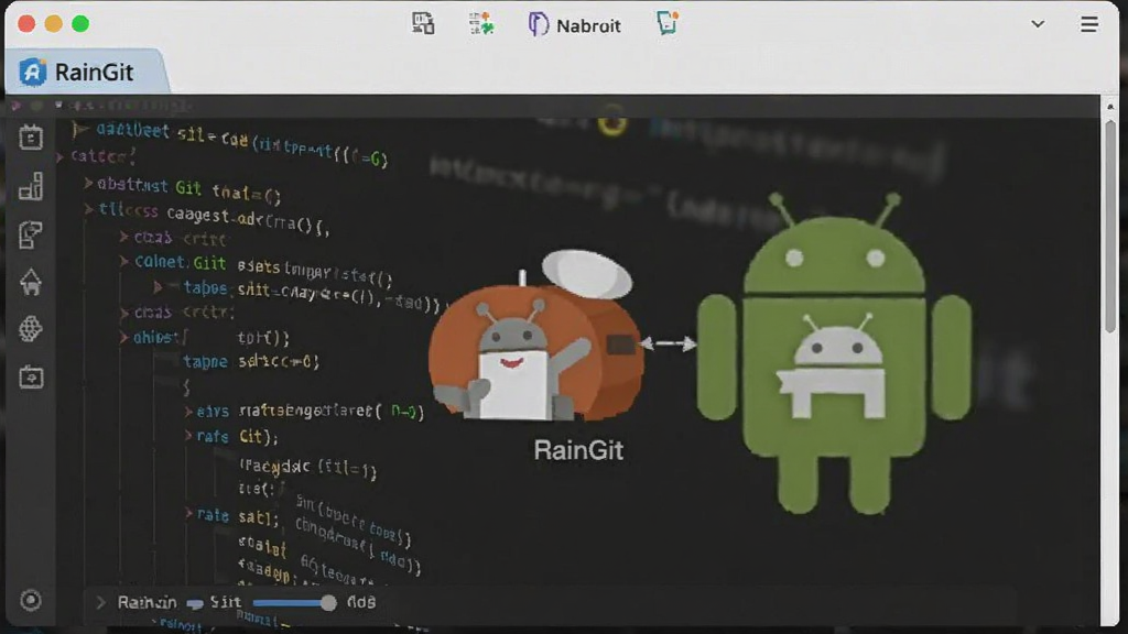 RainGit 安卓版 移动端Git代码仓库管理工具界面