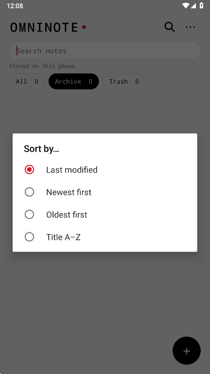 OmniNote1.0.6 ��Ѱ����н�ͼ