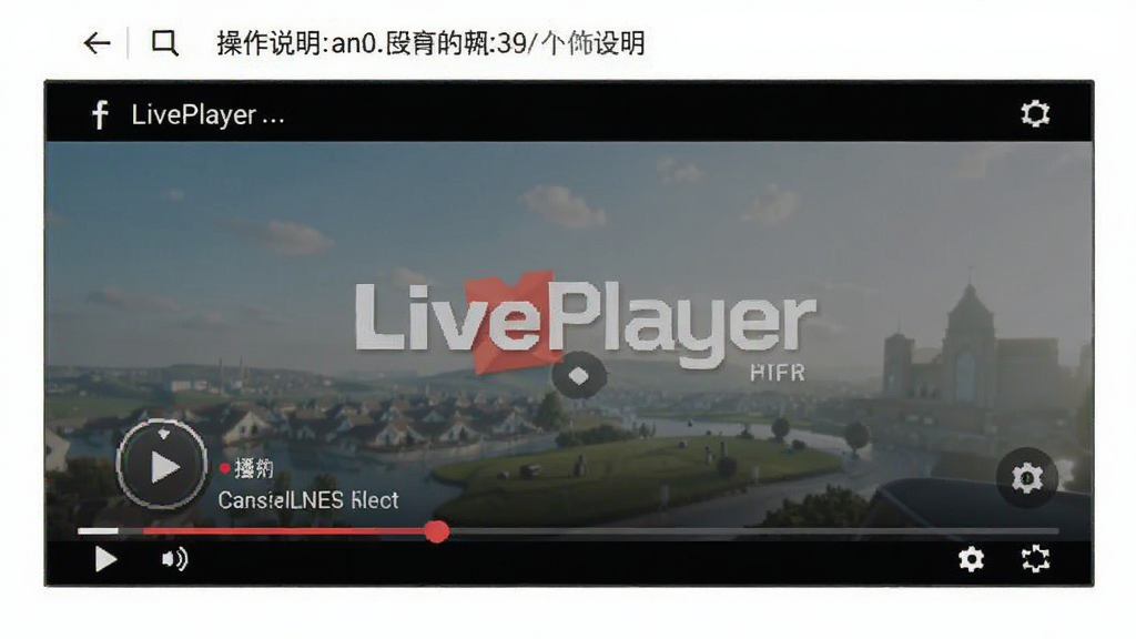 LivePlayer 安卓版 播放界面 操作说明