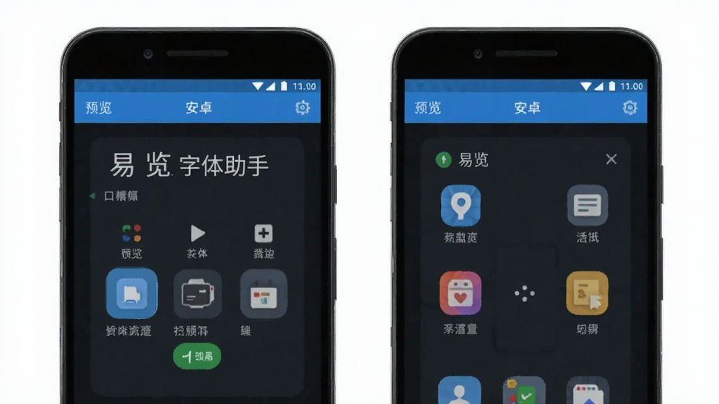 易览大字体助手 安卓版 界面功能预览图