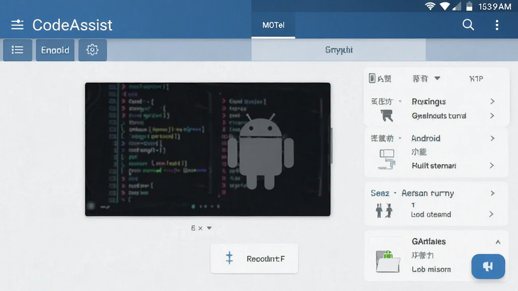 CodeAssist 安卓版 功能界面 截图