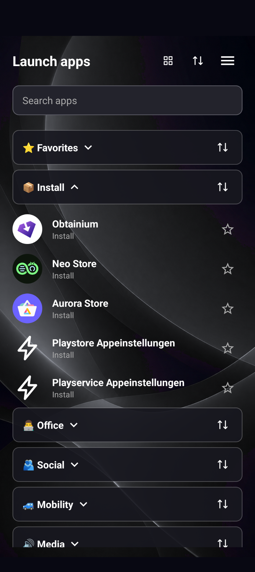 AppStow�ֻ����°�3.0.3 ��Ѱ����н�ͼ
