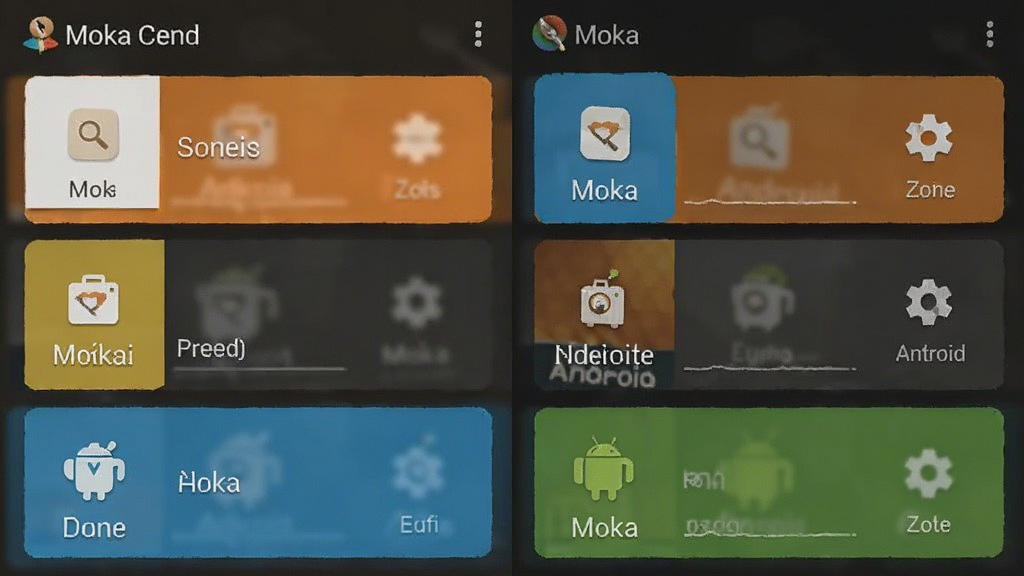 Moka 安卓版 功能界面 应用列表