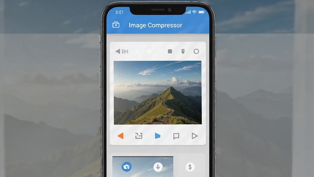 Image Compressor 安卓版 图片压缩工具界面