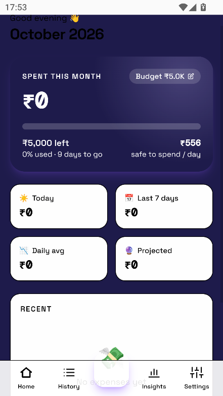 Expense Tracker(�ճ�����)1.0.0 �����������н�ͼ