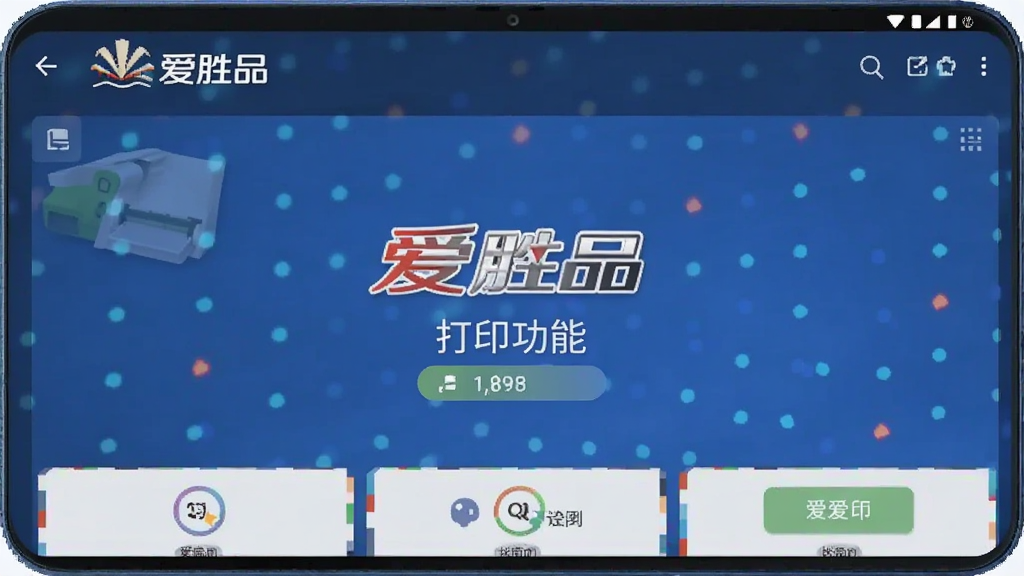 爱胜品打印功能界面安卓版