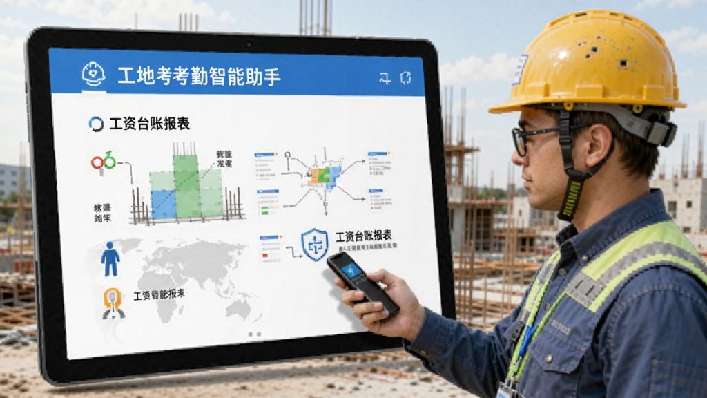 工地考勤智能助手 工资台账报表 安卓版