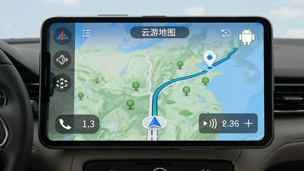 云游地图导航超高清 安卓版 语音导航播报场景