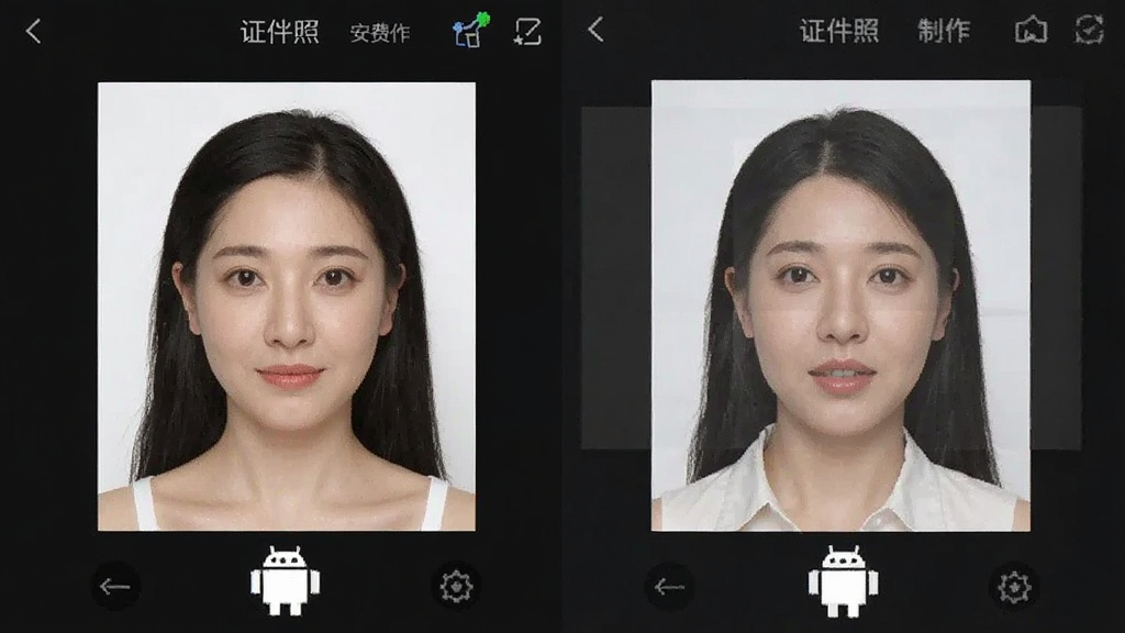 免费证件照制作 安卓版 证件照制作软件界面预览