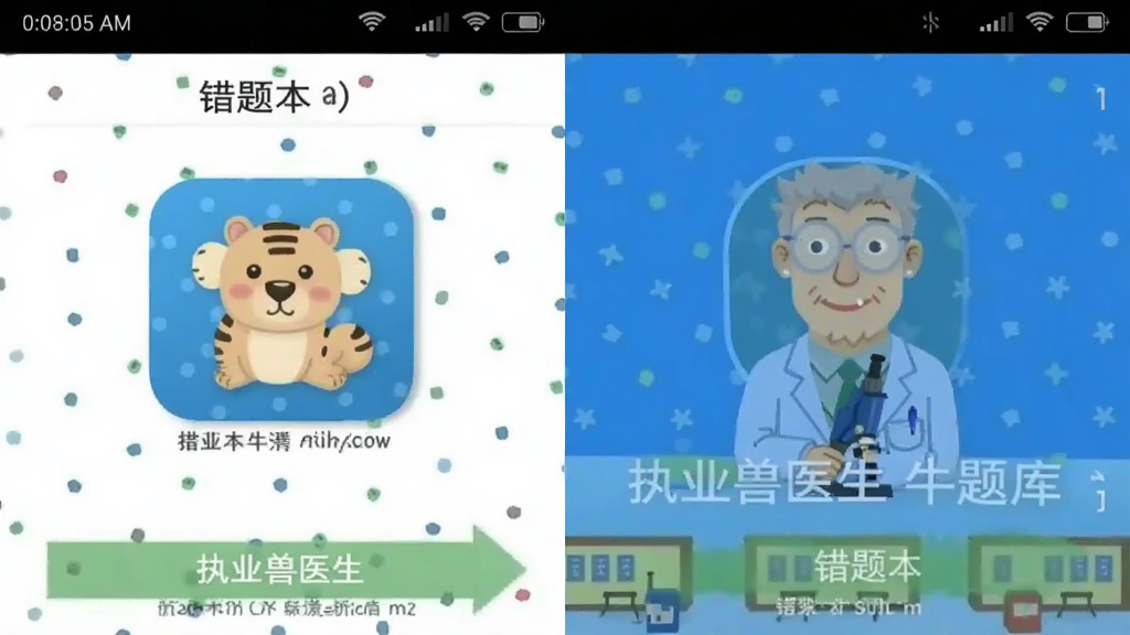 执业兽医牛题库 安卓版 错题本页面截图