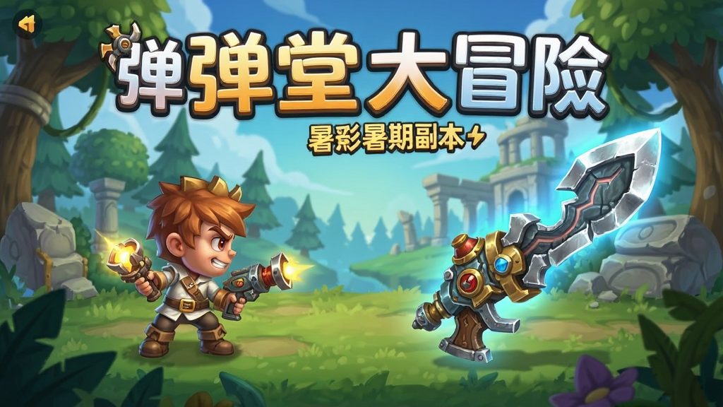 弹弹堂大冒险 暑期版本 新副本 新武器 游戏画面
