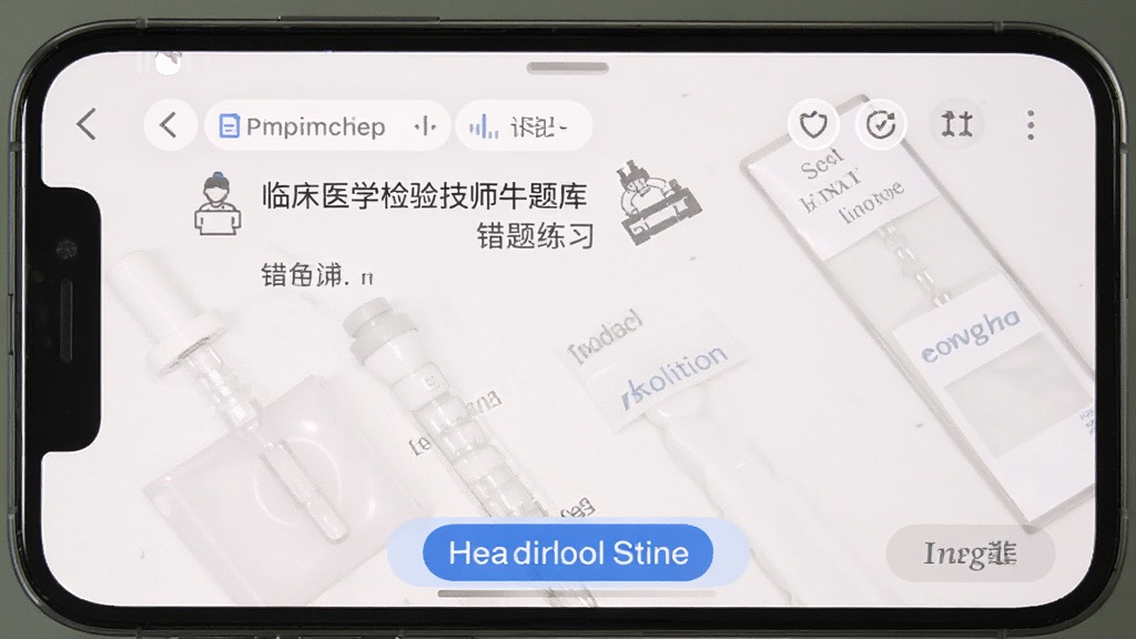 临床医学检验技师牛题库 错题练习 手机截图