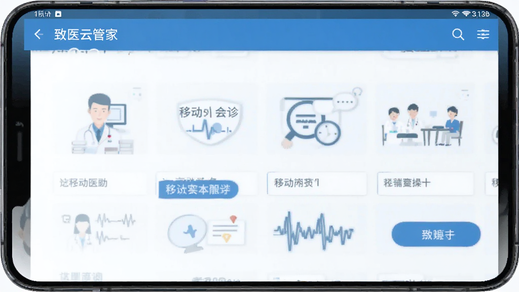 致医云管家s 移动会诊功能操作界面 安卓版