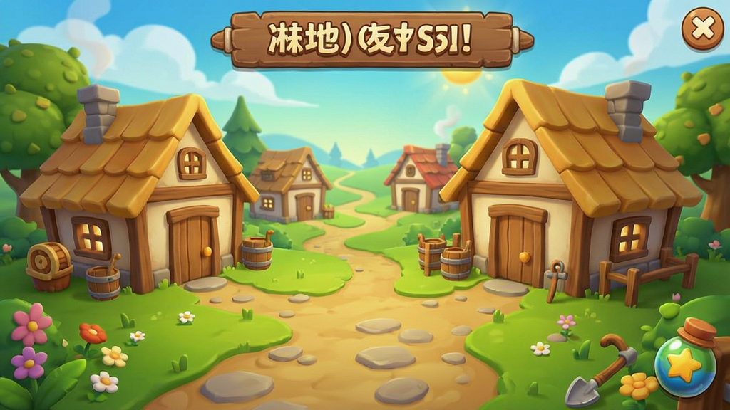 梦想小村庄 道具 游戏界面