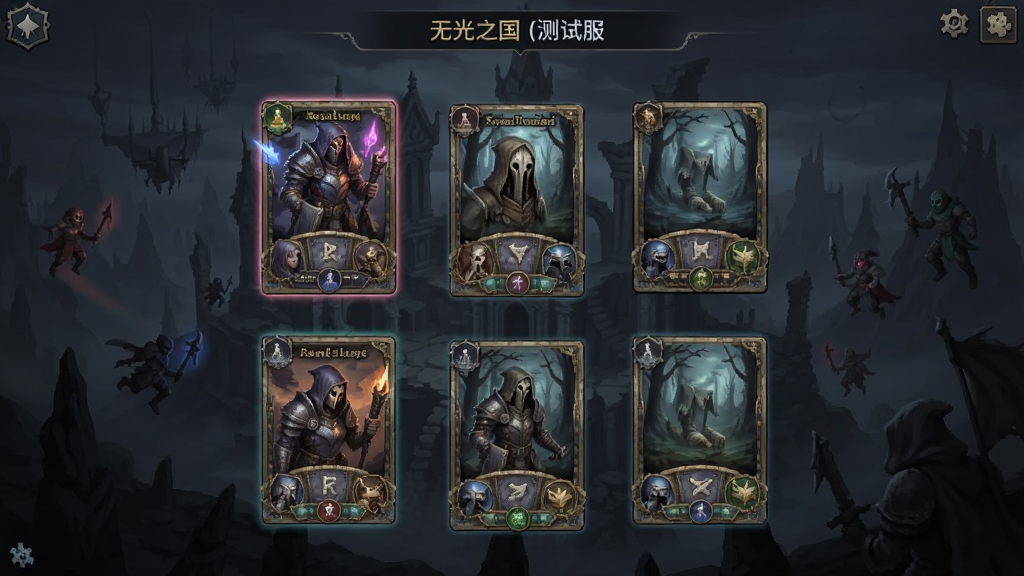 无光之国(测试服)卡牌构筑Roguelike游戏画面