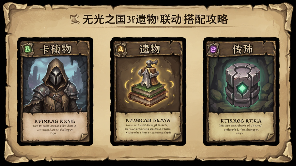 无光之国卡牌遗物联动搭配攻略图