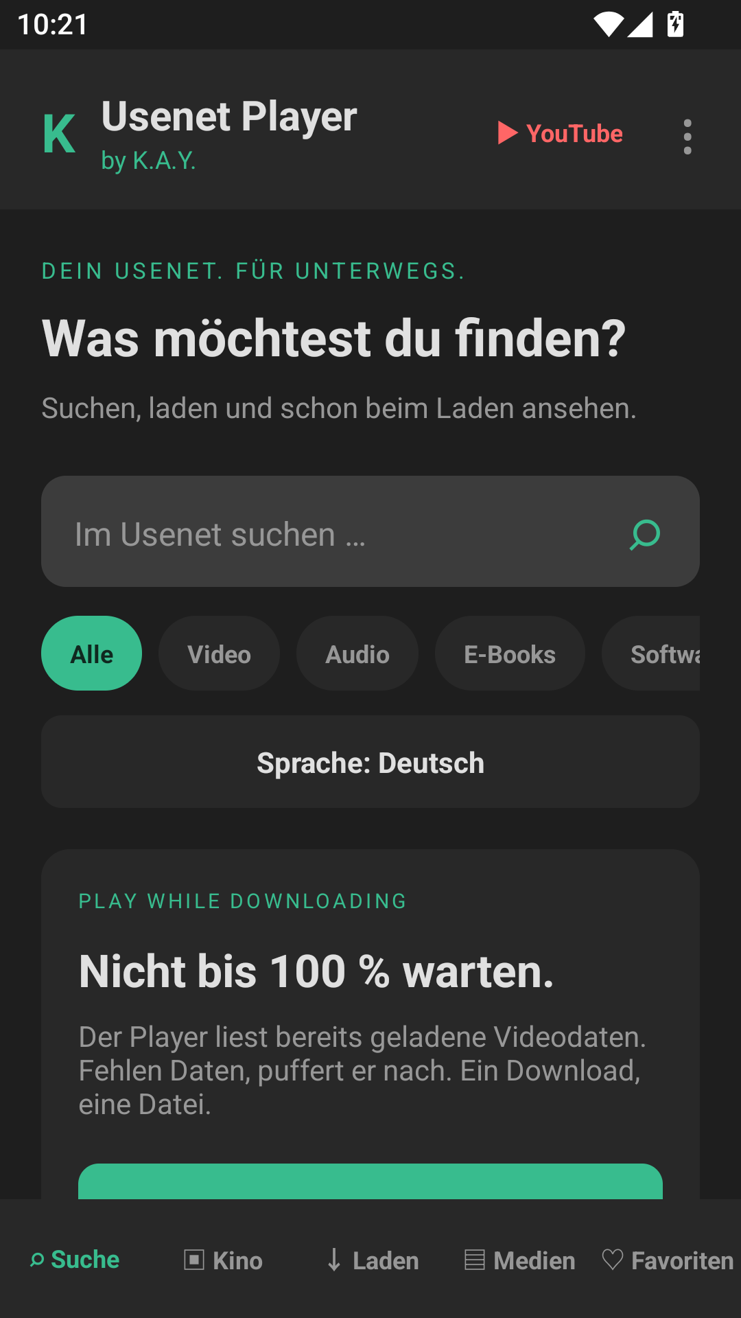Usenet Player by K.A.Y.��ͼ0