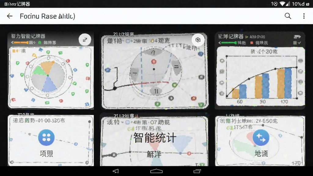 智能记牌器 功能统计界面 安卓版