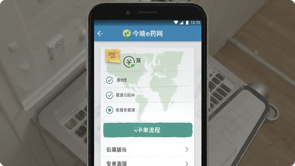 今瑜e药网 安卓版 下单流程界面图
