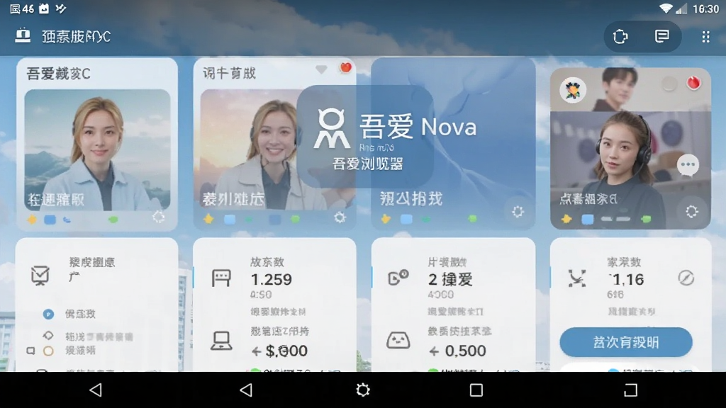 吾爱Nova浏览器 安卓版 操作界面截图