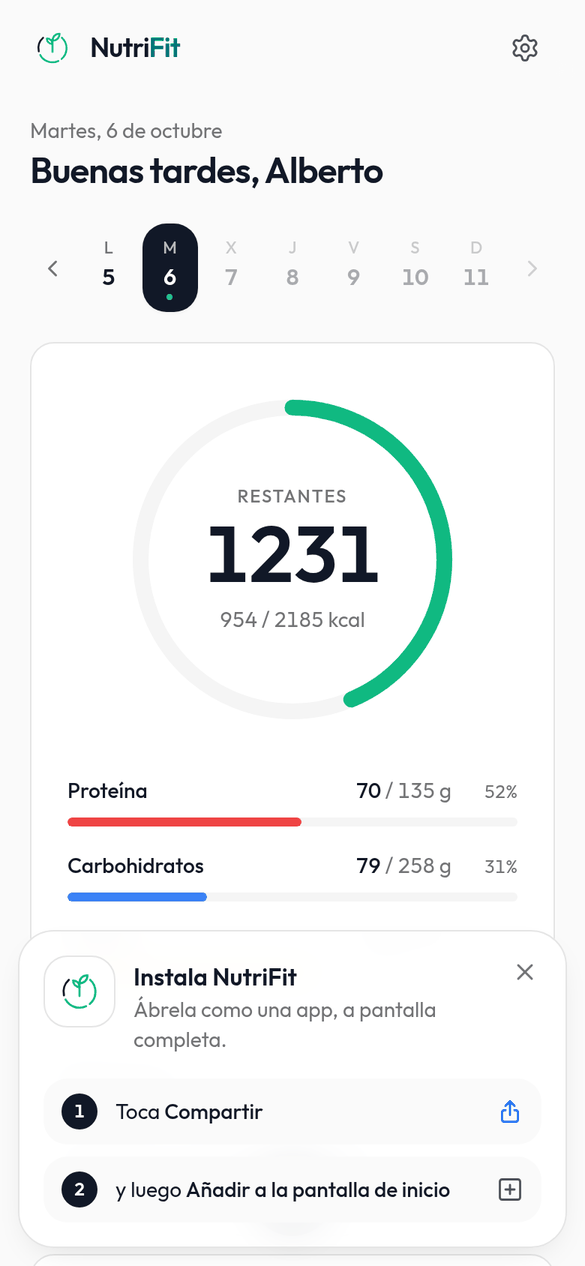 NutriFit1.3.1 ��ʳ��¼�����н�ͼ