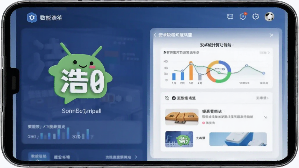 数智浩笙 安卓版 提成计算功能 界面