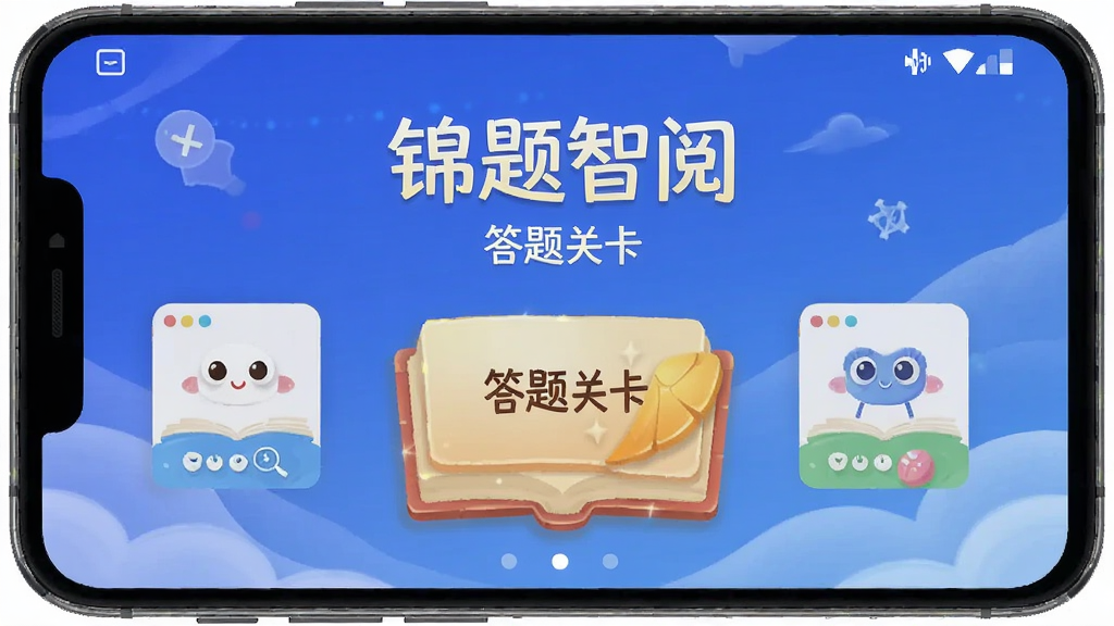 锦题智阅 答题关卡 界面 安卓版