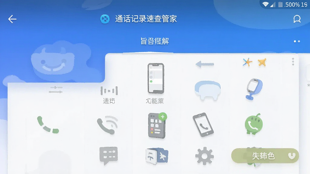 通话记录速查管家 安卓版 功能界面截图