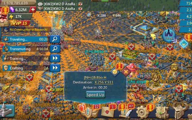 WAR LORDS 联盟对战 游戏画面 安卓版