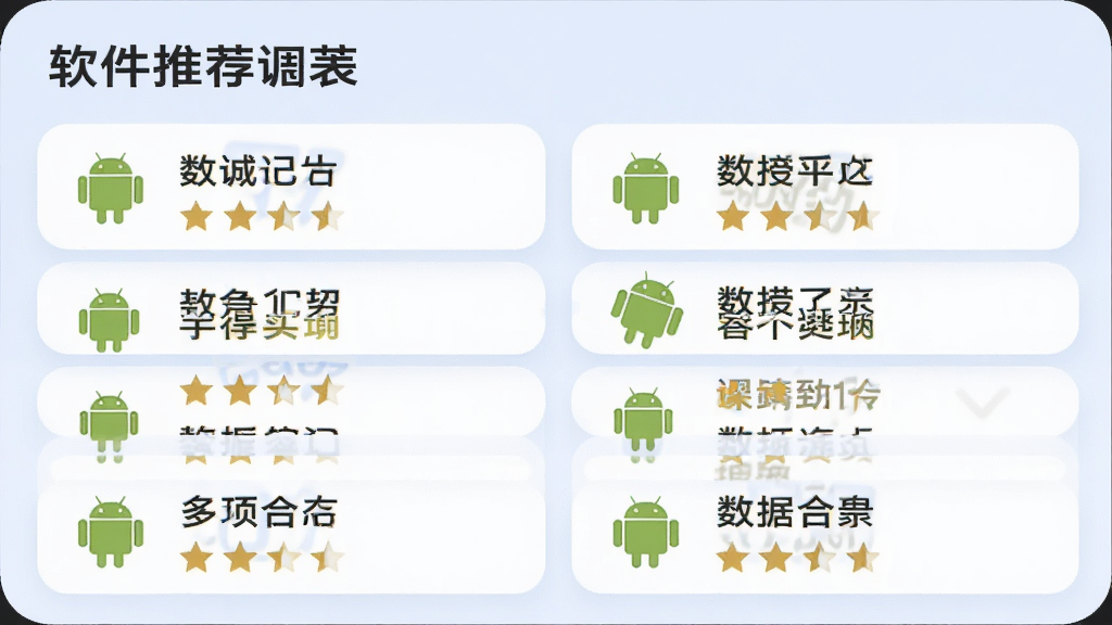 ������һ�������Ƽ��б���Ƭͼ������Ϊ�Ϸ������·����п�Ƭ���Ű���ͼ���������������У����Ϊ����ǳɫԲ�ǿ�Ƭ��ƣ�ϸ�ڰ�����׿ͼ�����������֣����ʸ���ɾ��޶���Ԫ��