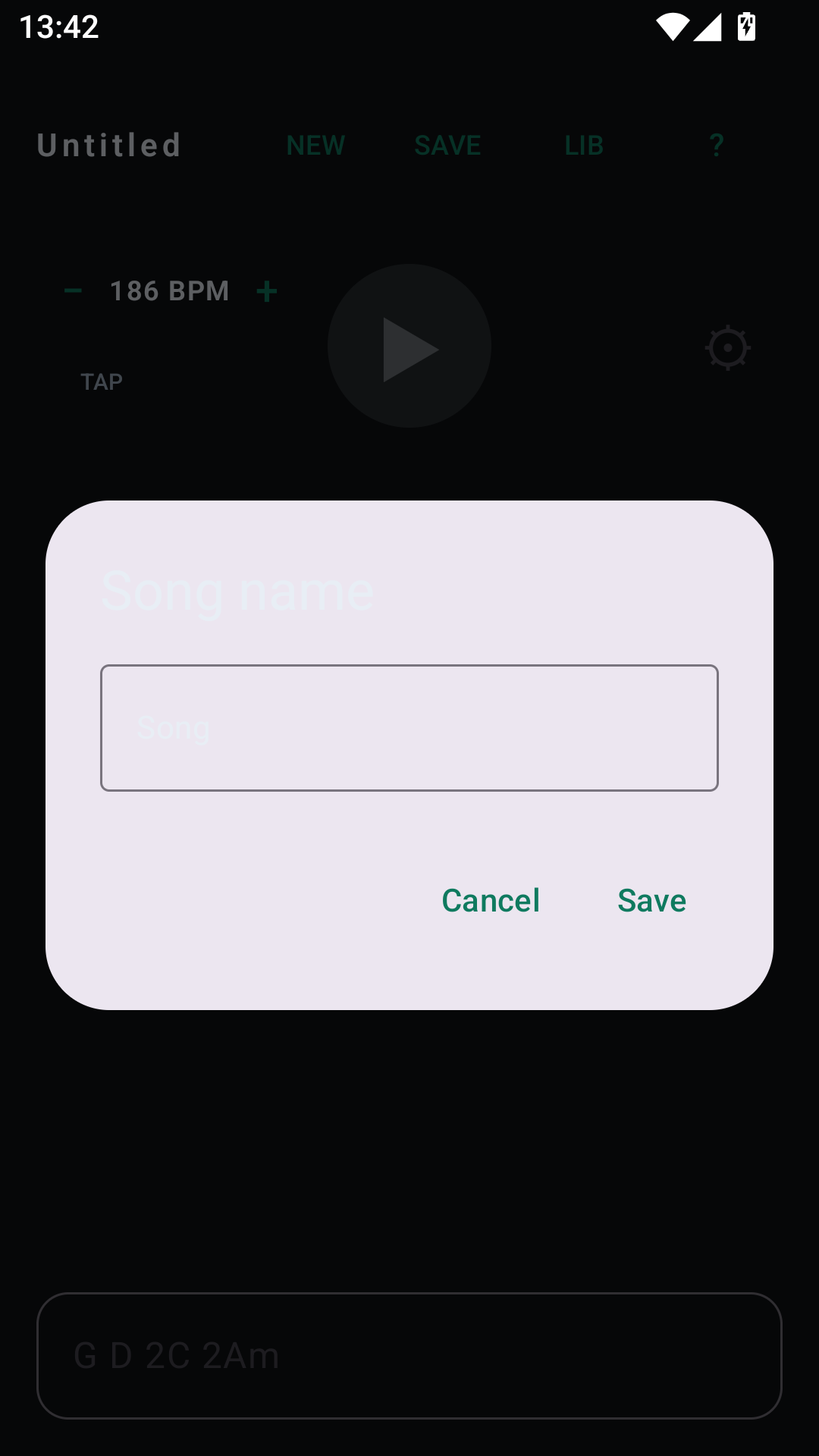 ChordPad(����ͼ��ϰ)1.1.1 ������ϰ�����н�ͼ
