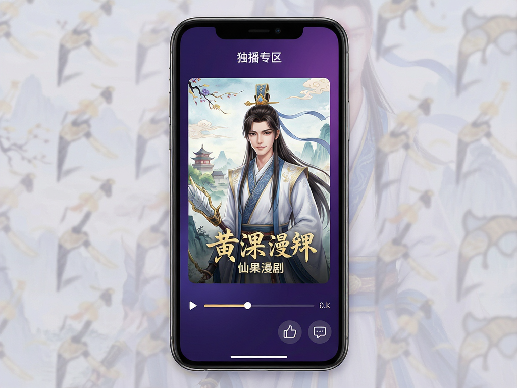 �ƹ�����APP����չʾ����Ļ������ʾһ���ŷ��������纣�����·��в��Ž������͵�������ͼ�꣬����Ϊ����ɫ���䣬UI����ִ���࣬�������ȣ��ɾ��޶���Ԫ�أ�������ʾ