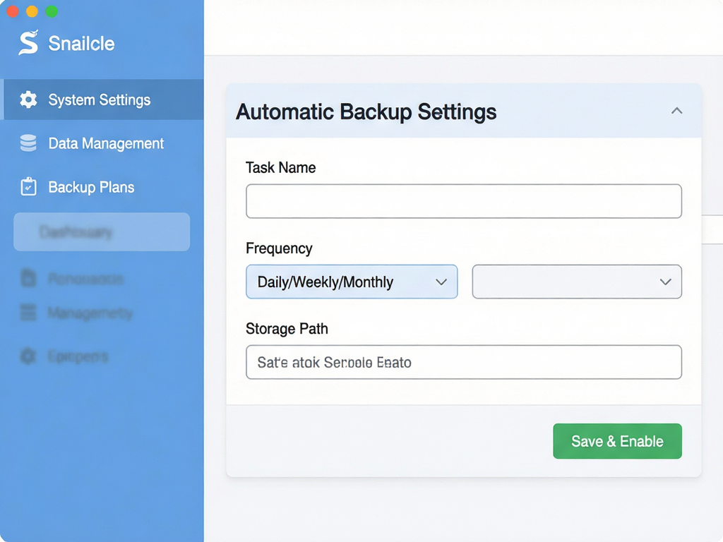 A clean and modern user interface screenshot of the software named 