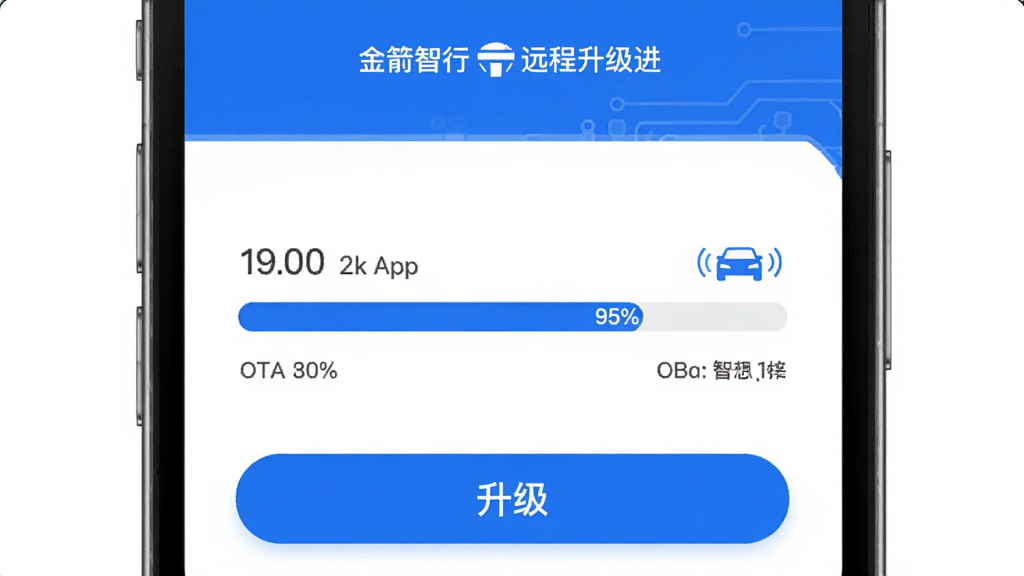 �����ǽ������AppԶ���������Ƚ��棬����Ϊ�ֻ���Ļ������ʾ�������������Ű��Ϸ��ǰ汾��Ϣ�·���������ť�����Ϊ���Ƽ�������ɫ��ϸ�ڰ������Ȱٷֱȡ�����ͼ�ꡢOTA��ʶ�����ʸ���ɾ��޶���Ԫ��