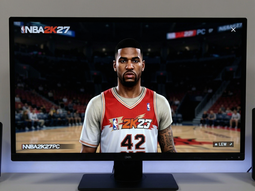 NBA2K27PC电脑版 character customization screen