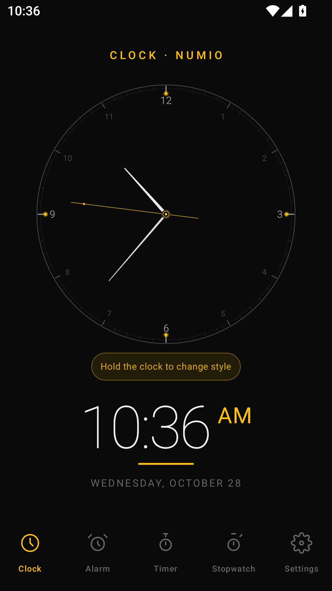Clock by Numio(����ʱ��)1.3.0 ���ʱ������������н�ͼ