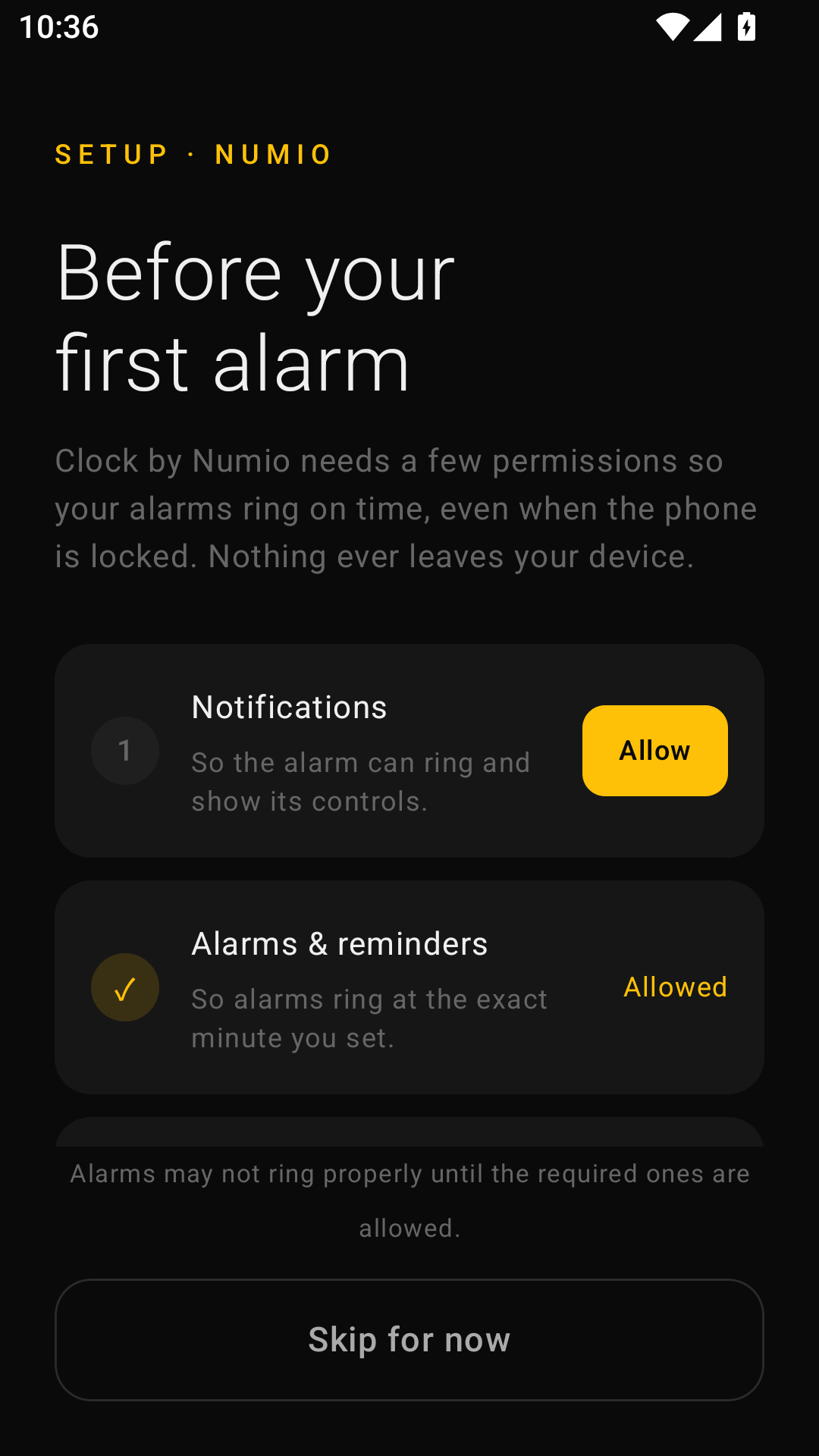 Clock by Numio(����ʱ��)1.3.0 ���ʱ������������н�ͼ