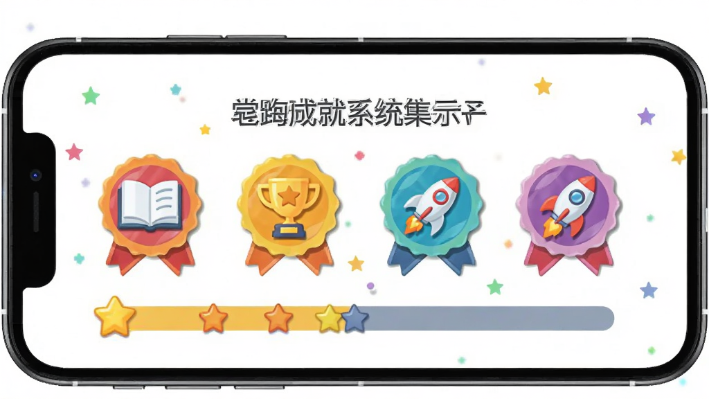 һ�ű���ѧ���ɾ�ϵͳ�Ľ���ʾ��ͼ���ֻ���Ļ����չʾһ�Ų�ɫ�ɾͻ��������ǽ����������������鱾������������ȼ�ͼ�꣬������������죬�Ű����룬�����ɾ�������������������װ��